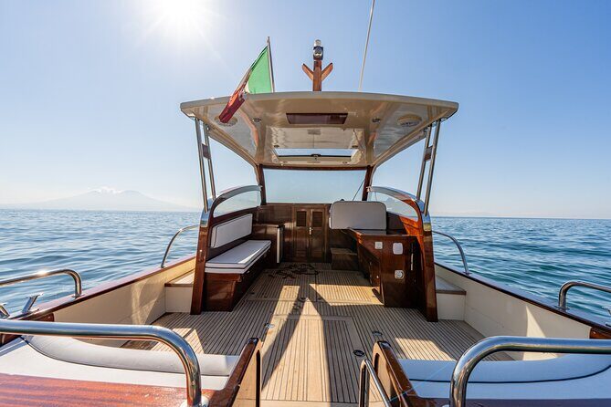 Capri Island in Private Luxury 40 feet Speedboat from Sorrento, Positano, Amalfi, Ravello - The Experience in Detail