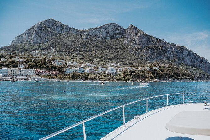 Capri Luxury Private Boat Tour from Capri or Napoli - Key Points