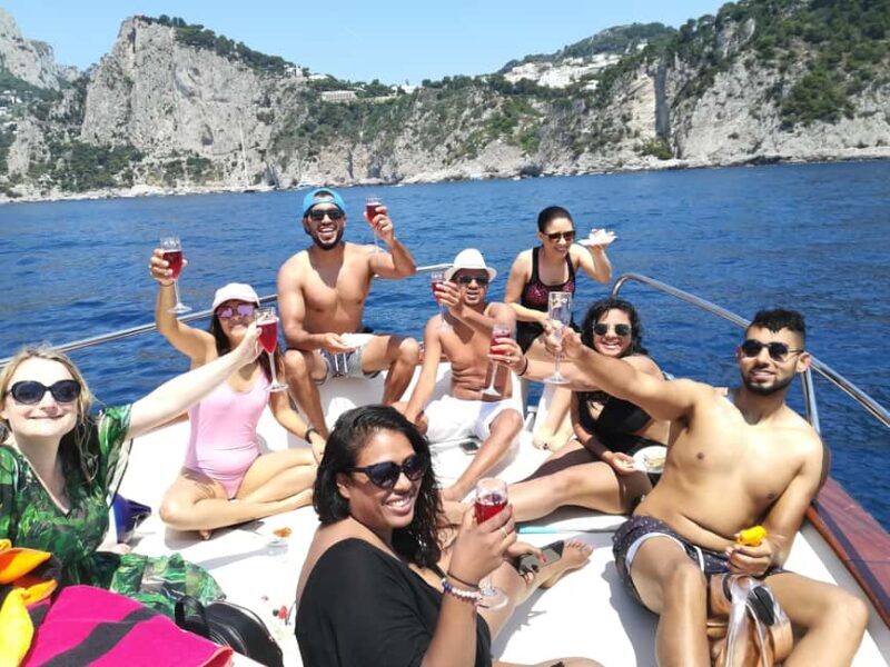Capri: Shared Boat Tour with Cooking Class and Snorkeling - Exploring Capri: A Shared Boat Tour with Cooking and Snorkeling