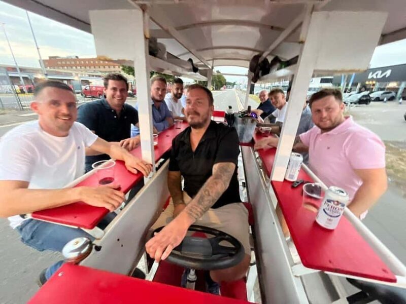 Cardiff: Beer Bike Tour with Drinks and Music - Key Points