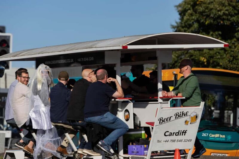 Cardiff: Beer Bike Tour with Drinks and Music - The Route and Highlights