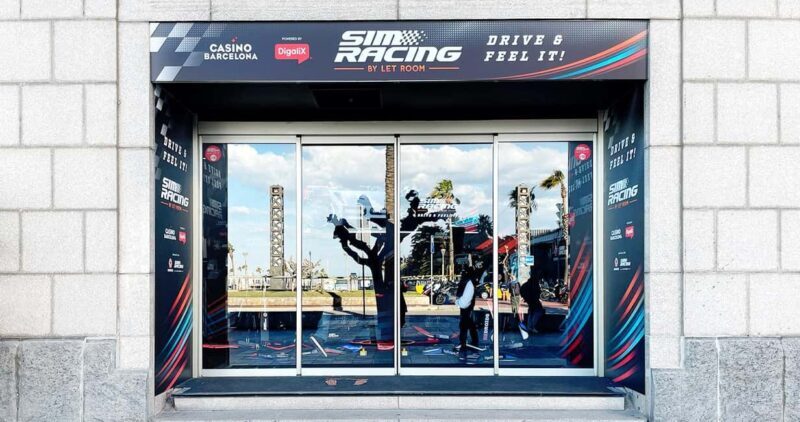 Casino Barcelona  Car Racing Simulator + Welcome Drink - Key Points