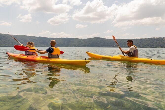 Castel Gandolfo Lake Kayak and Swim Tour - The Itinerary in Detail