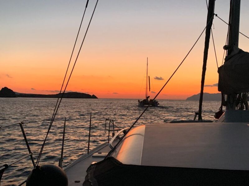 Catamaran Afternoon Cruise: Kleftiko half day with sunset - Key Points