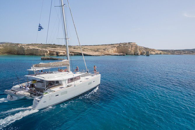 Catamaran All inclusive-Day Cruise to Naxos or Paros with Lunch - What to Expect on the Catamaran Day Cruise