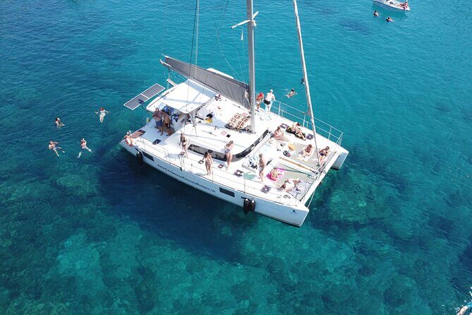 Catamaran Cruises Rhodes - 6 Hours Day Cruise ALL INCLUSIVE - The Experience at a Glance