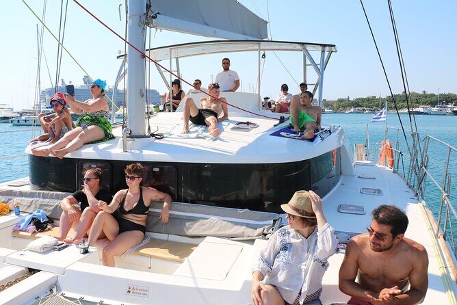 Catamaran Cruises Rhodes - 6 Hours Day Cruise ALL INCLUSIVE - FAQ