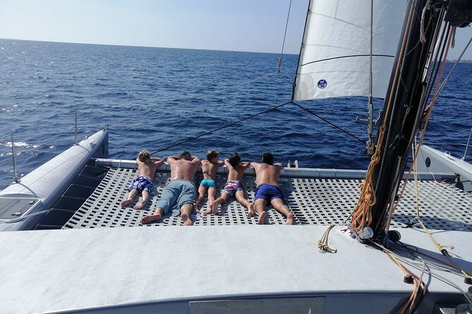 Catamaran F40 Lanzarote sailing - Water Activities and Comforts