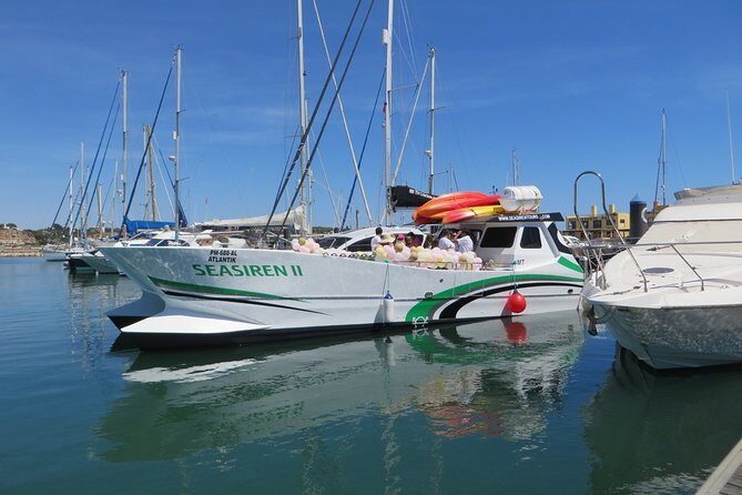 Catamaran Private Tour - Benagil & Marinha Beach - (28 PAX) - What You Can Expect on the Tour