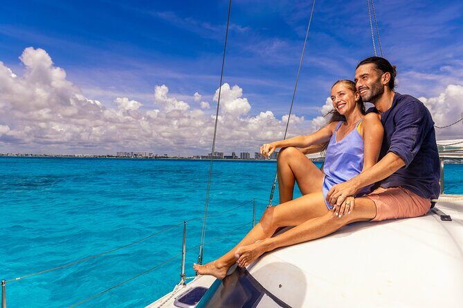 CATAMARAN to Isla Mujeres, Snorkel & Beach Club by Xcaret - Scenic Views from Torre Escenica