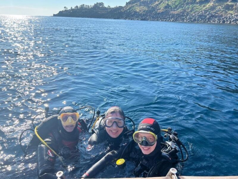 Catania : Diving for patented divers - Exploring Sicily’s Underwater Wonders: A Review of the "Diving for Patented Divers" Tour in Catania