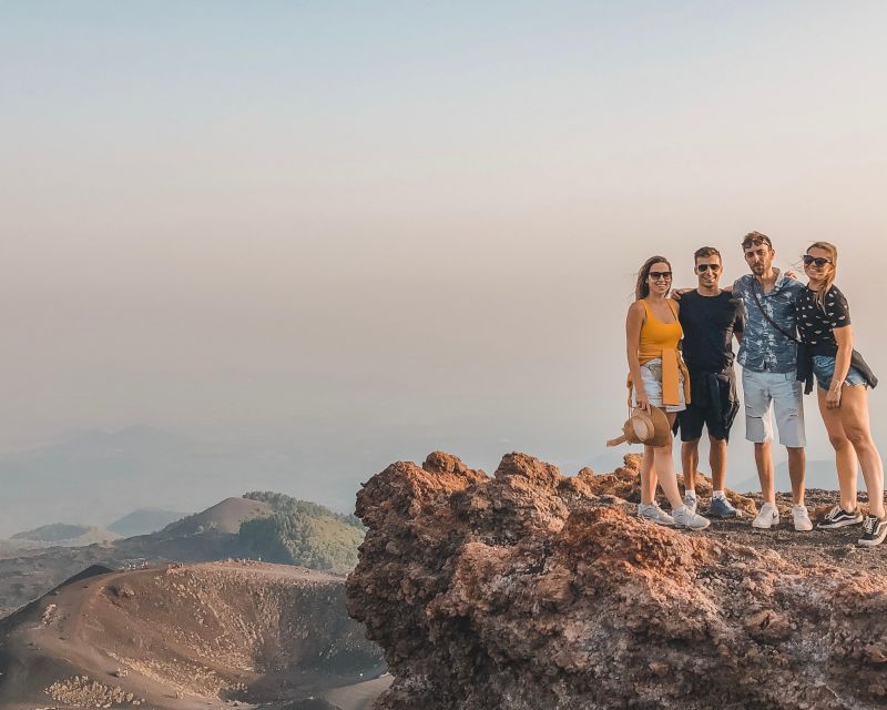 Catania: Etna Sunset Tour with Pickup and Drop-off - The Crater Walk Near 2000 m: Soft Hiking on Real Terrain