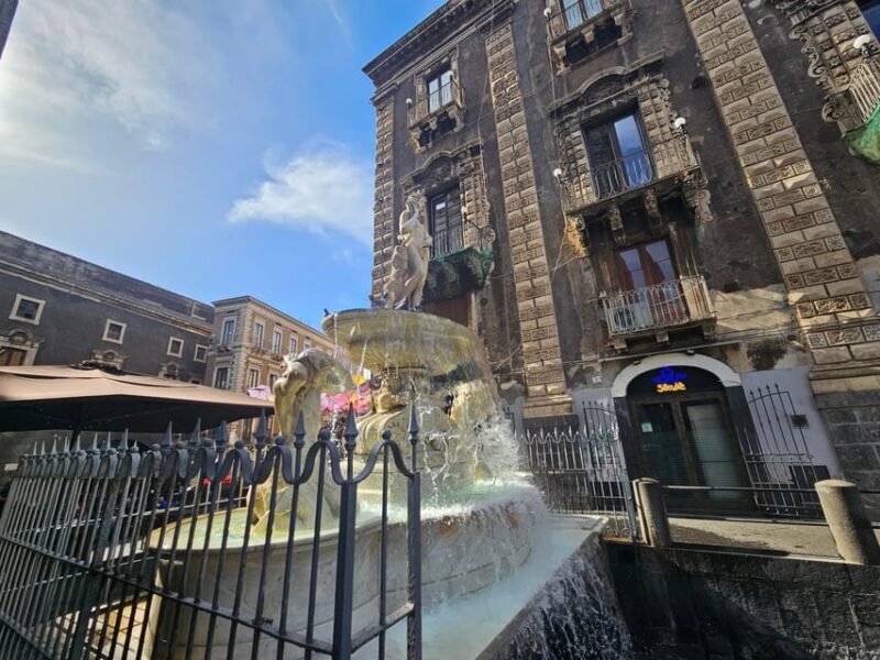 CATANIA MARKET & STREET FOOD departure from Taormina - The Bottom Line