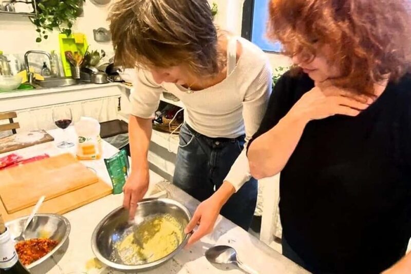 Catania: Pistachio Ravioli, Pasta Home Cooking Class w/ Wine - Key Points