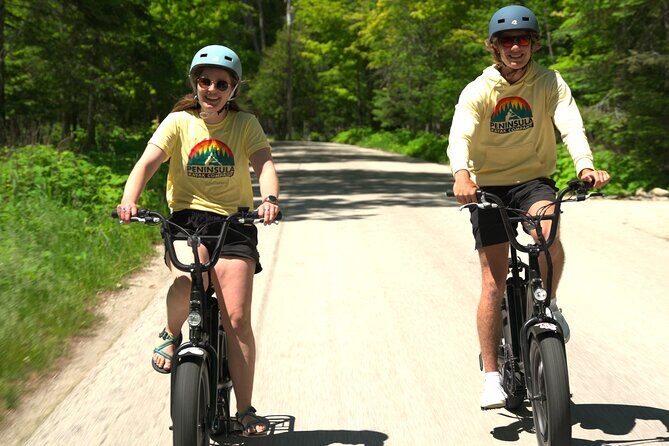 Cave Point E - Bike Tour - What to Expect from the Cave Point E-Bike Tour