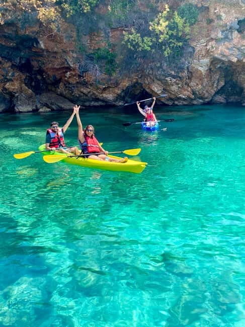 Caves of Porto Palermo: Kayak/SUP Tour with Castle Sea View - Key Points