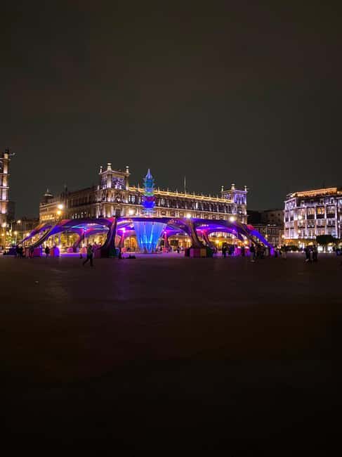 CDMX: Night Walking Tour of the City, with option to visit the Torre Latinoamericana - Key Points