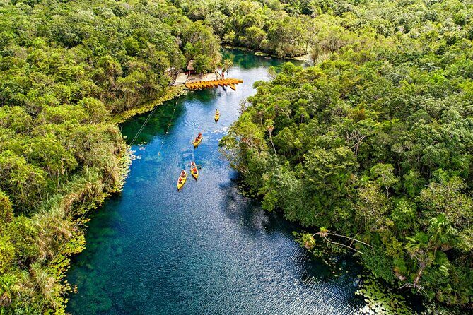 Cenote Tankah and Mayan Village Tour with Zipline, Canoes & Lunch - Key Points