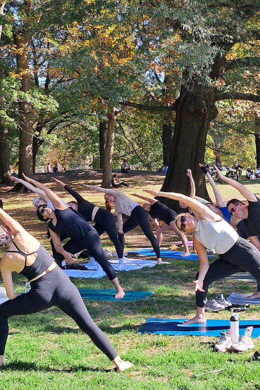 Central Park, New York: Yoga Classes in the park since 2012 - Introduction