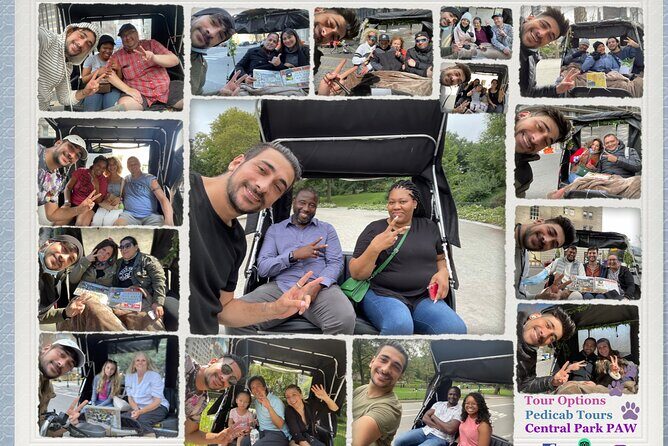 Central Park PAW Pedicab Tour - What to Expect from the Central Park PAW Pedicab Tour