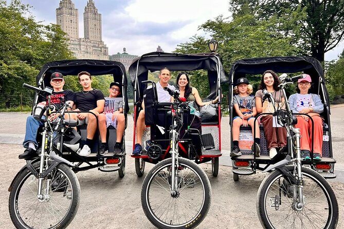 Central Park Pedicab Guided Tour - Practical Details