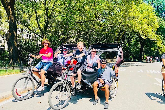 Central Park Pedicab Guided Tours - 1, 1.5 & 2Hrs - From the Reviews