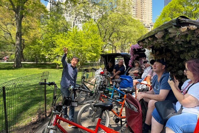 Central Park Pedicab Guided Tours with Theater - Key Points
