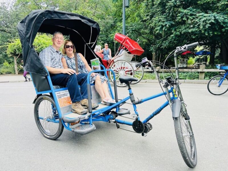 Central Park Pedicab Tour + Optional Natural History Access - Key Points