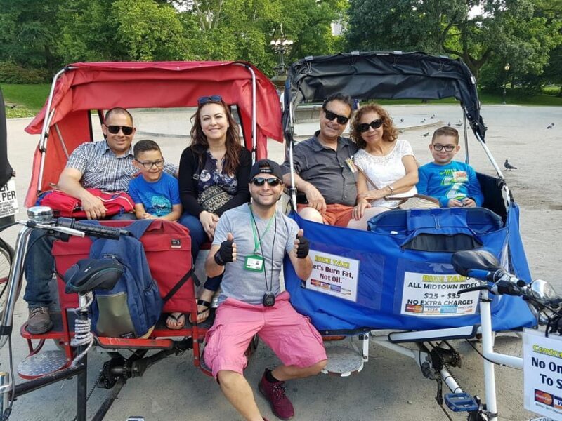 Central Park Pedicab Tours with New York Pedicab Services - FAQ