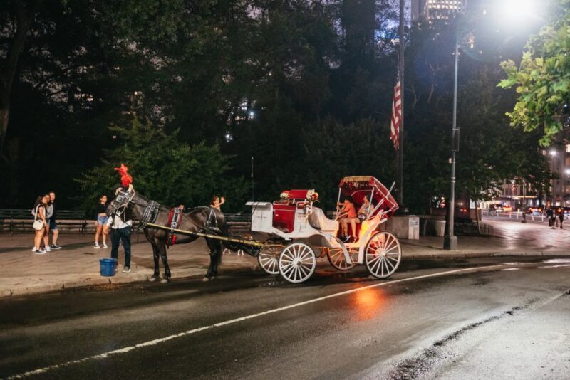 Central Park, Rockefeller & Times Carriage Ride (4 Adults) - FAQ