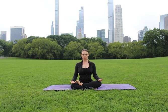 Central Park Yoga Class with a View in the Heart of New York City - Summary