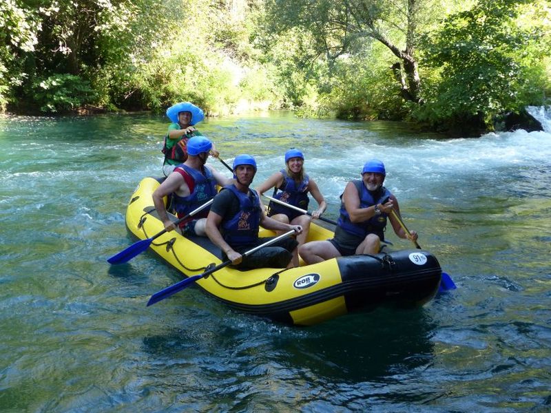 Cetina River: Rafting and Cliff Jumping Tour - First splash to first rapids: how the early rafting legs set the tone