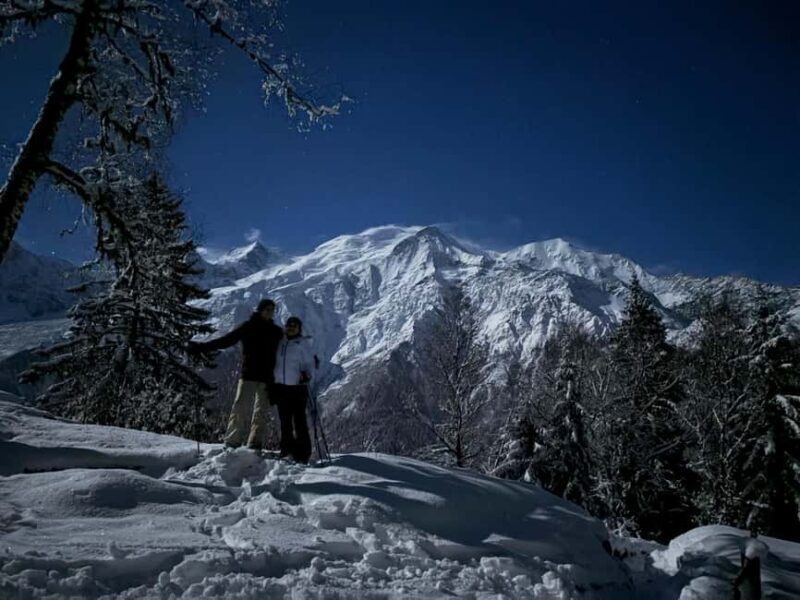 Chamonix: Snowshoe Walk Under the Stars with a Private Guide - What to Expect on the Trail
