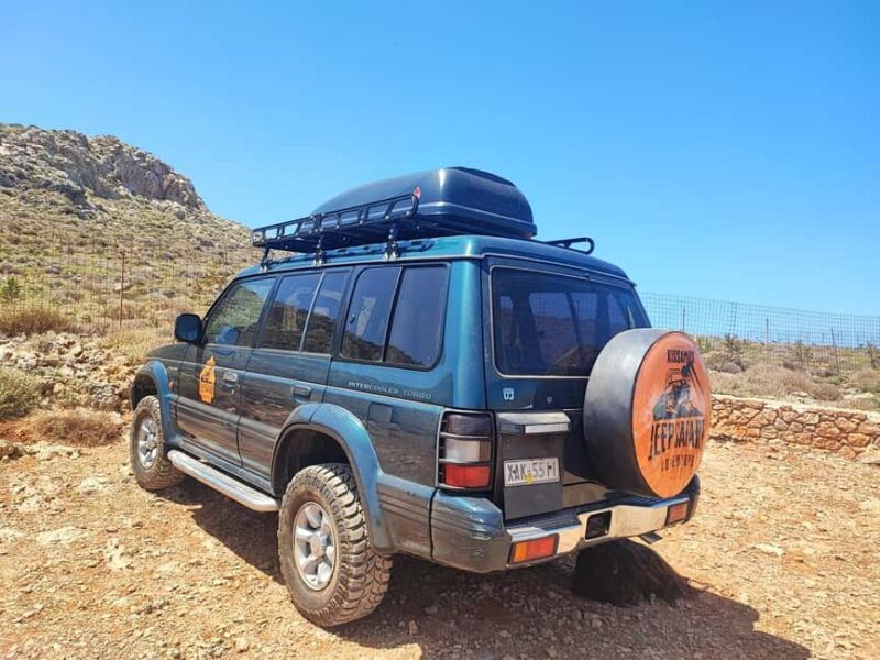 Chania: Balos Lagoon 4x4 Jeep Safari Tour from Kissamos - The Itinerary in Detail