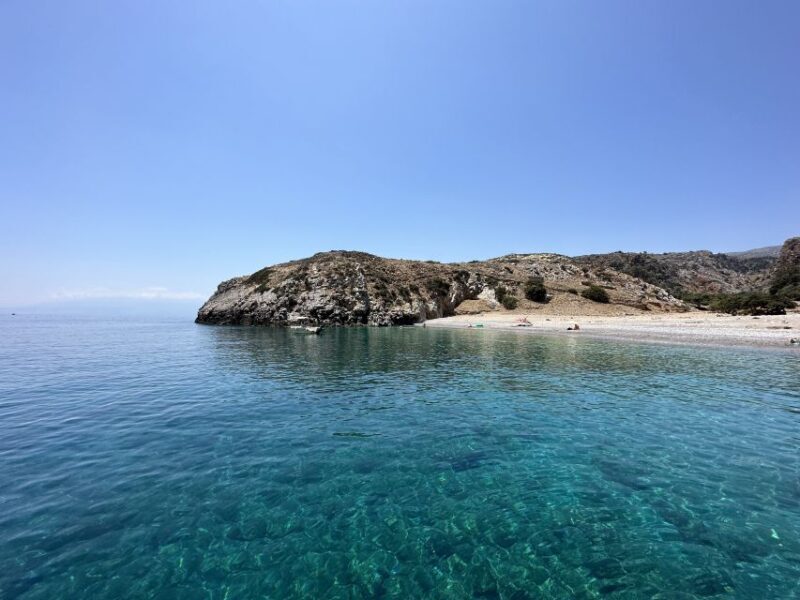 Chania: Menies Beach & Chironisia Bay Cruise with Snorkeling - Key Points