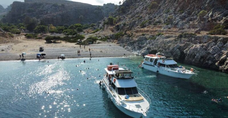 Chania: Menies Beach & Chironisia Bay Cruise with Snorkeling - Practical Tips for the Tour