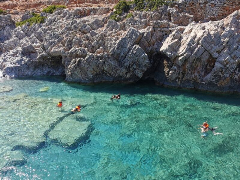 Chania: Menies Beach & Chironisia Bay Cruise with Snorkeling - FAQ