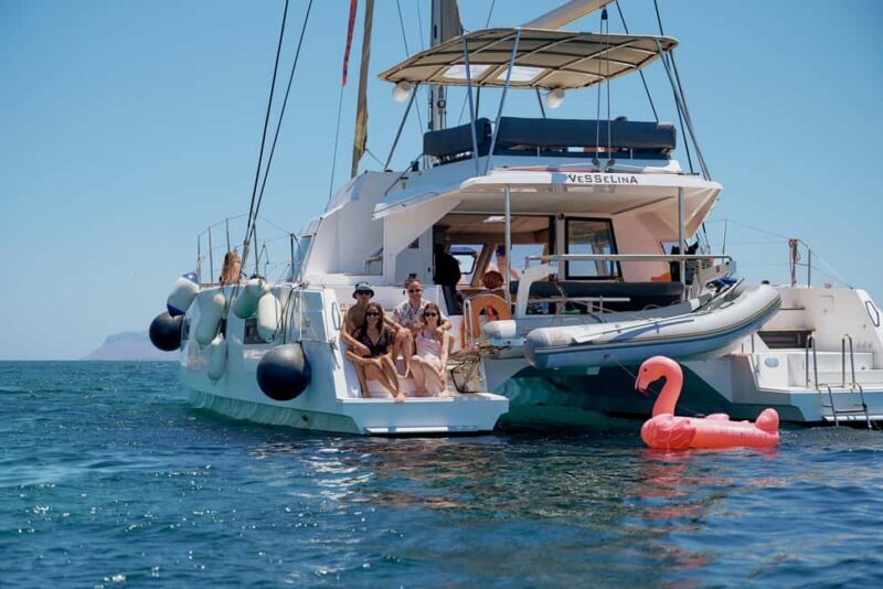 Chania: Morning Catamaran Cruise with Premium Lunch & Drinks - Key Points