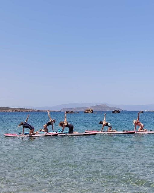 Chania: Morning or Sunset Stand-up Paddleboard Pilates - Who Will Love This?