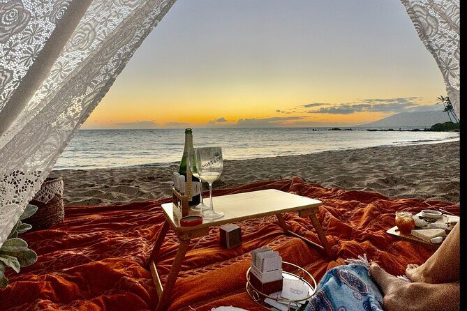 Charcuterie Board and Sunset at Pristine Beach with Photos - Overall Atmosphere