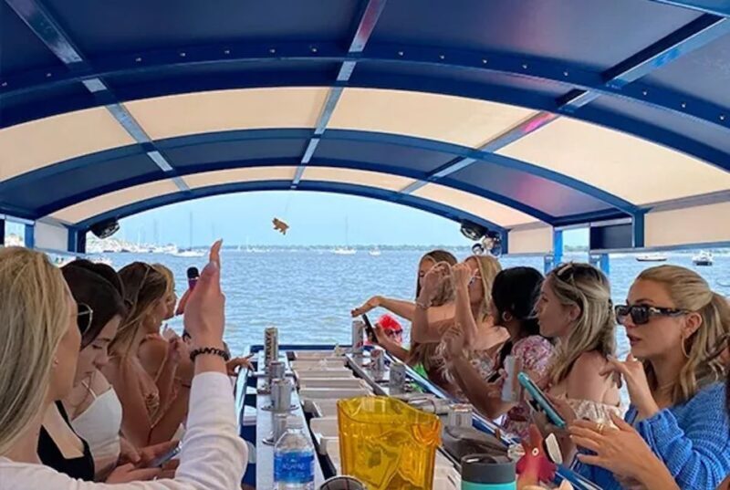 Charleston: Harbor Bar Pedal Boat Party Cruise - Value for Money