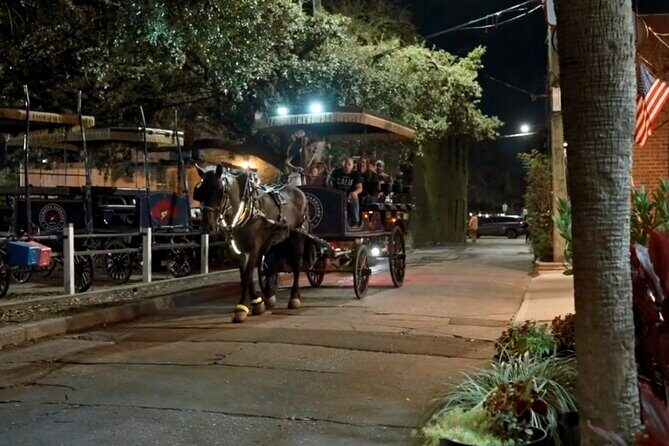 Charleston Haunted Horse and Carriage Evening Tour - Key Points