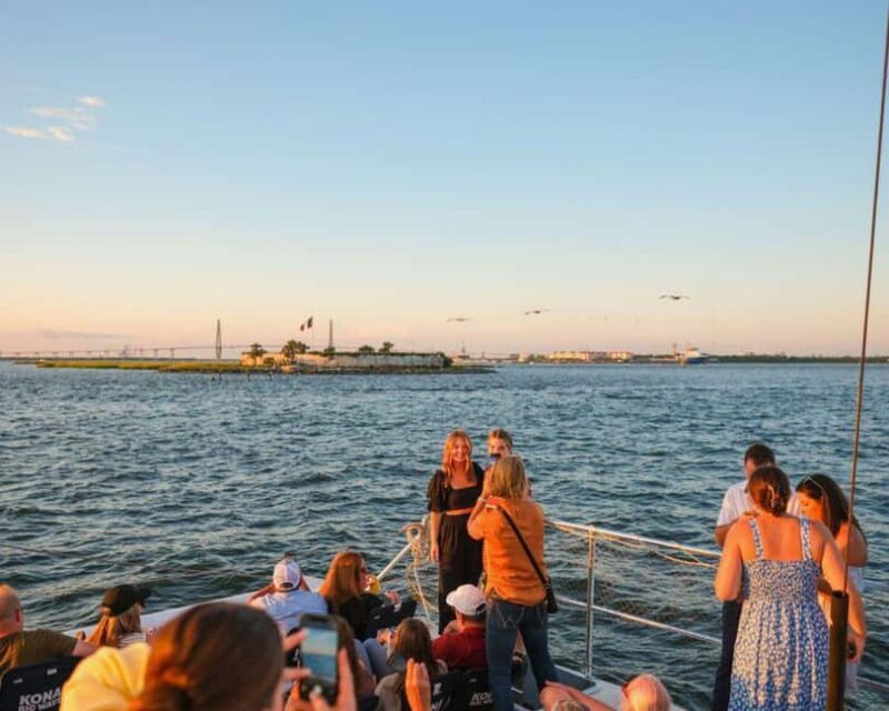 Charleston: Sunset Sail on Luxury 55ft Catamaran with Bar - FAQ