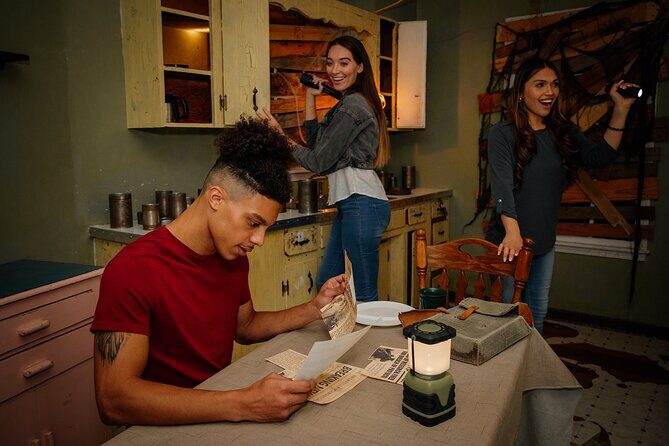 Chattanooga "Vaccine: Search For The Zombie Cure" Escape Room Admission Ticket - Key Points