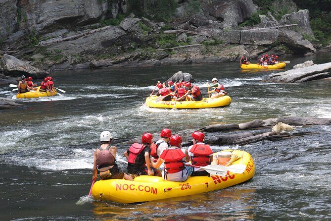 Chattooga River Rafting - Mild: Section 3 - Key Points