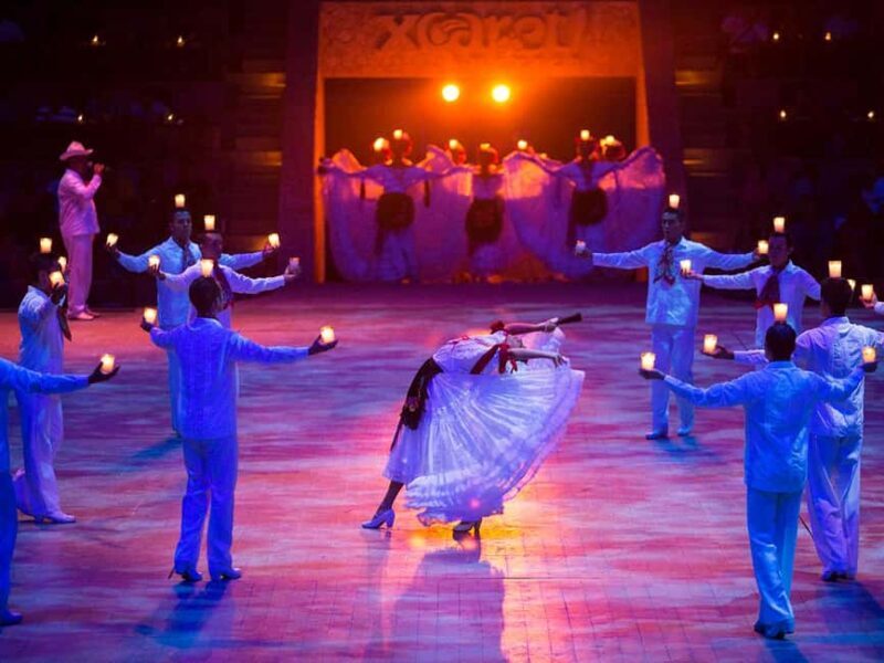 Check out the Night Show at Xcaret Park - Key Points