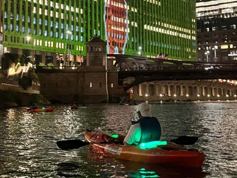 Chicago: Moonlight Paddle Tour on the Chicago River - What to Expect During the Tour