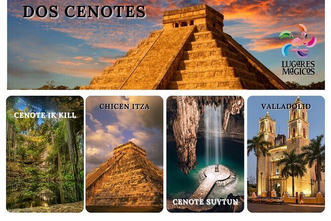Chichen Itza + Cenote Suytun & Cenote Ik Kil + Valladolid - Real Traveler Insights