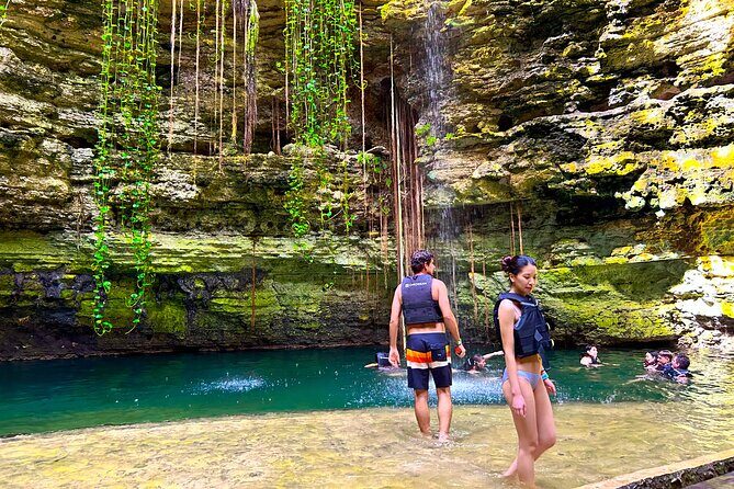 Chichen Itza, Coba, Cenote & Valladolid Private Tour with Lunch - Refresh in the Cenote