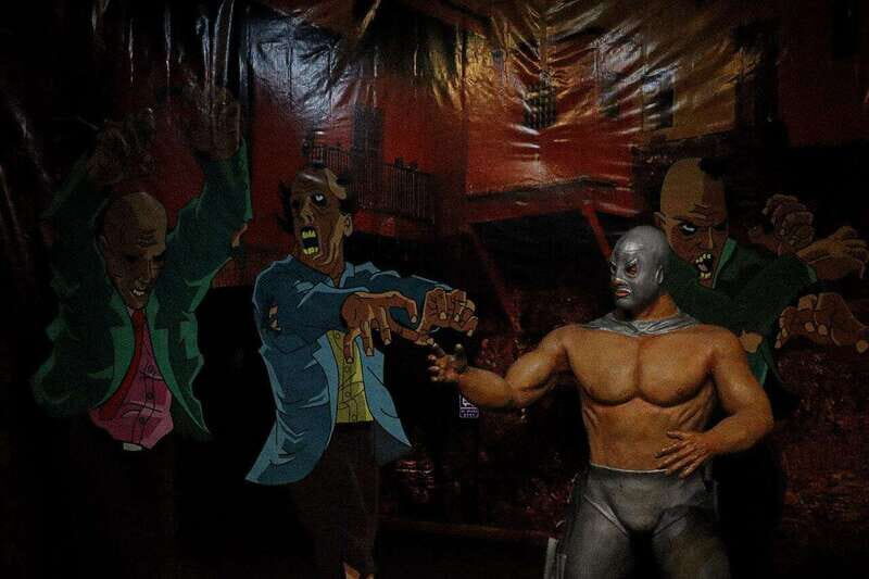 Christ the King Traveling Mummies VS El Santo and Catrinas - Celebrating the Catrina and Mexican Traditions